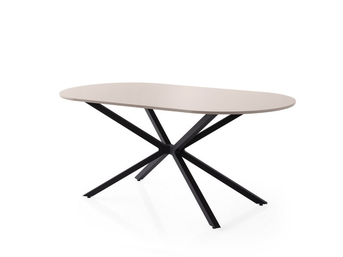 Hanah Home Aura - 3011 Mesa de comedor Moca claro Hanah Home Aura - 3011 Mesa de comedor Moca claro
